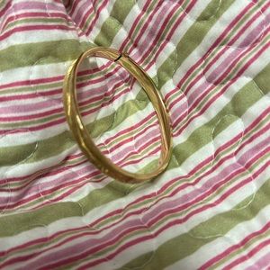 14K Gold Bangle Bracelet